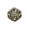 LPG Dice Clockwork Sun Dice Set Tarnished Gold