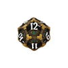 LPG Dice Scaled Eye Dice Set Ancient Bronze/Green