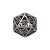LPG Dice Clockwork Sun Dice Set Steel/Black