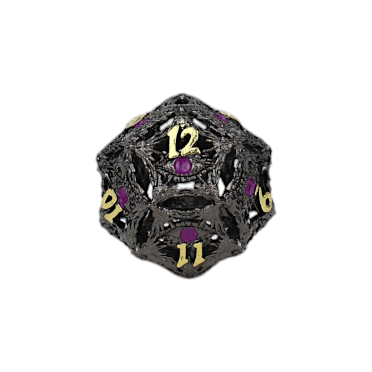 LPG Dice Dragon Eye Dice Set Black/Gold