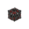 LPG Dice Dragon Rage Dice Set Black/Red