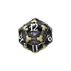 LPG Dice Scaled Eye Dice Set Tarnished Gold/Purple