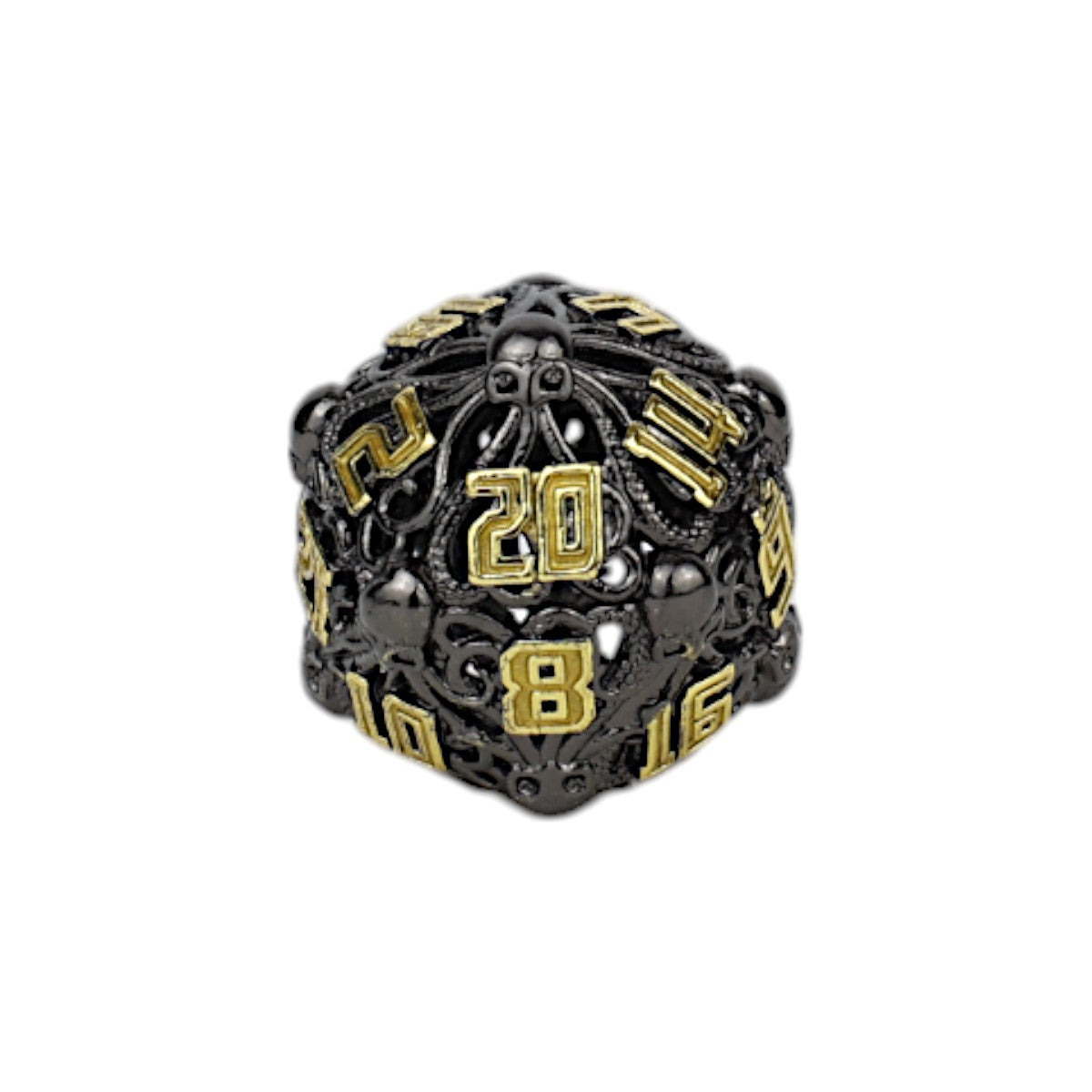 LPG Dice Tentacular Dice Set Black/Gold