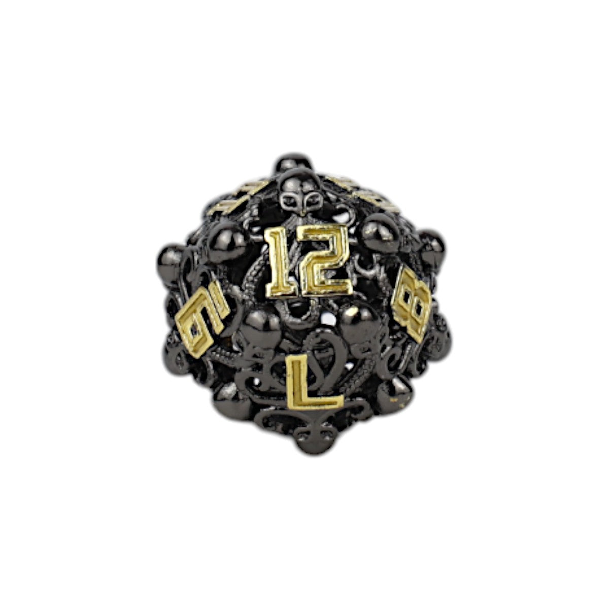 LPG Dice Tentacular Dice Set Black/Gold