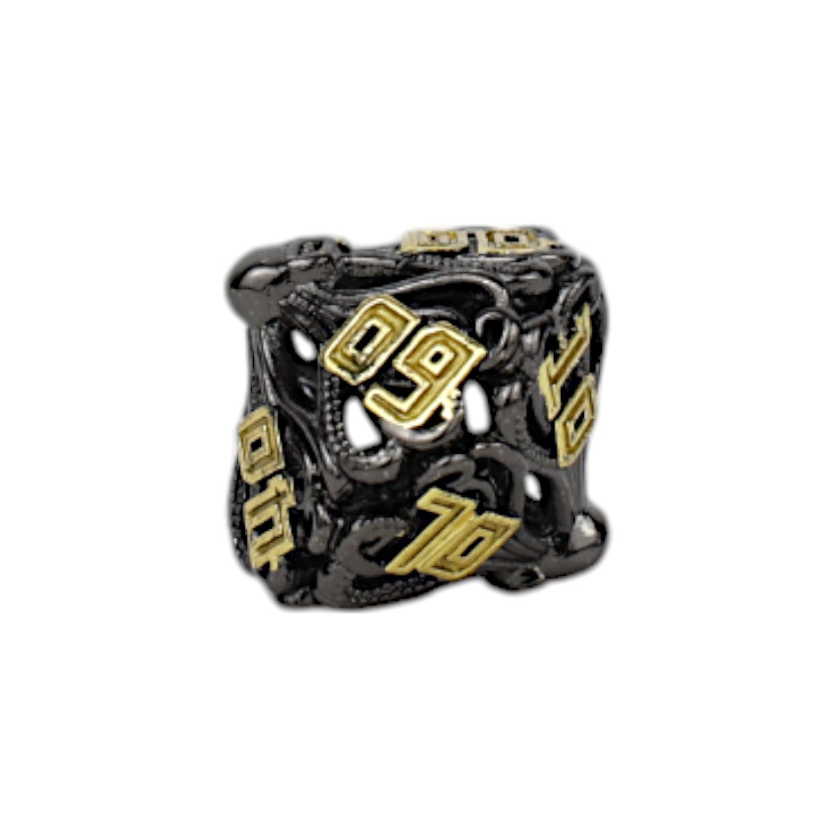 LPG Dice Tentacular Dice Set Black/Gold