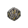 LPG Dice Clockwork Sun Dice Set Chrome/Gold