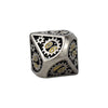 LPG Dice Clockwork Sun Dice Set Chrome/Gold