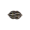 LPG Dice Elliptic Hollow Dice Set Bloodied Metal
