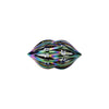 LPG Dice Elliptic Hollow Dice Set Oilslick