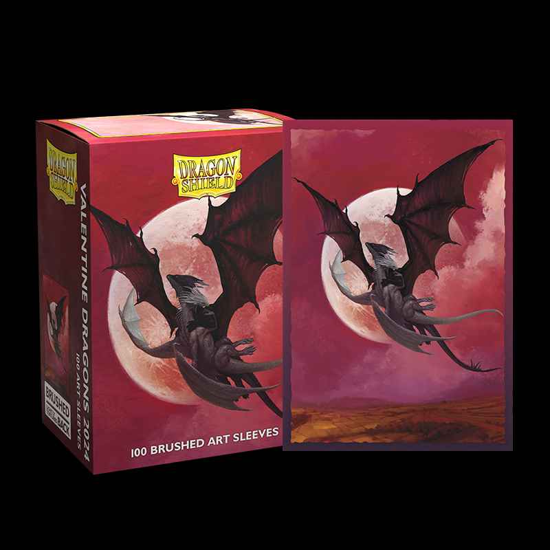 Dragon Shield: Sleeves – Brushed Art – Valentine 2024