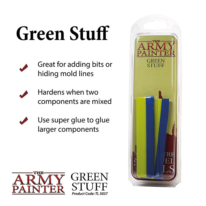 Army Painter - Tools - Kneadite Green Stuff