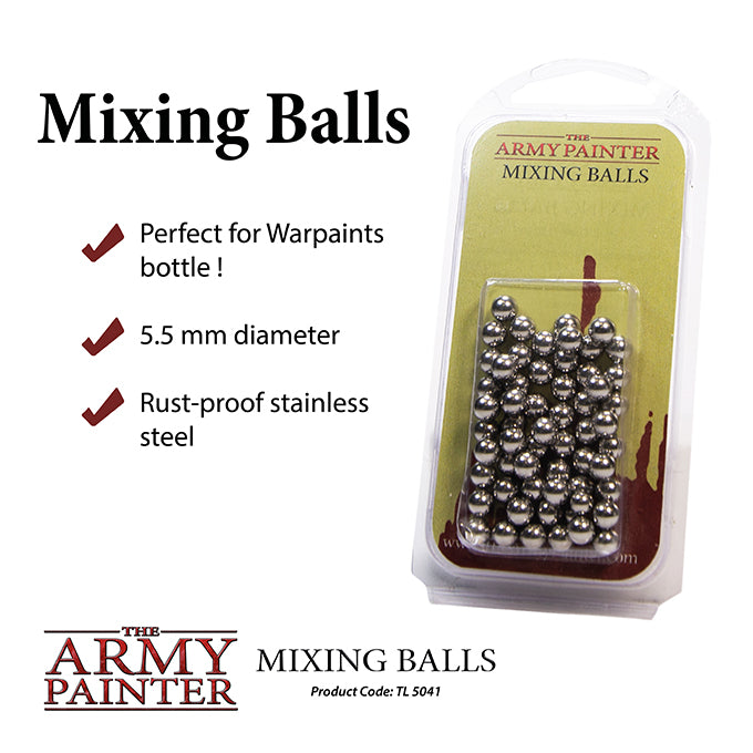 Army Painter - Tools - Paint Mixing Balls Stainless Steel