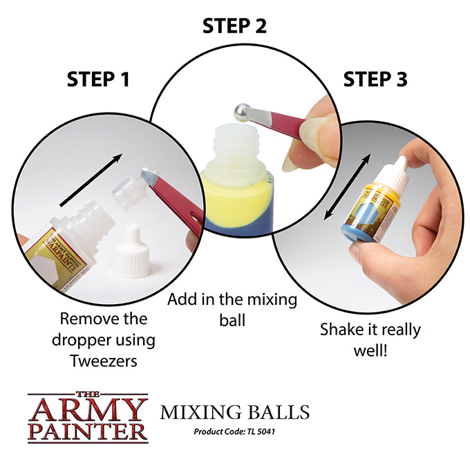 Army Painter - Tools - Paint Mixing Balls Stainless Steel