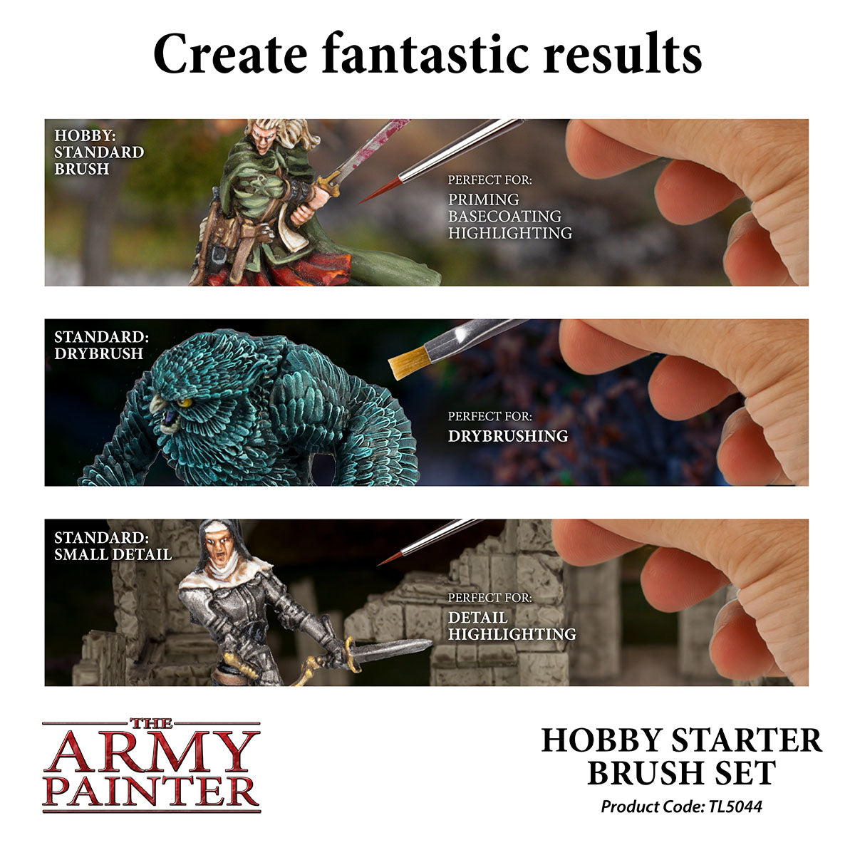 Army Painter - Starter Set - Brush Starter Set