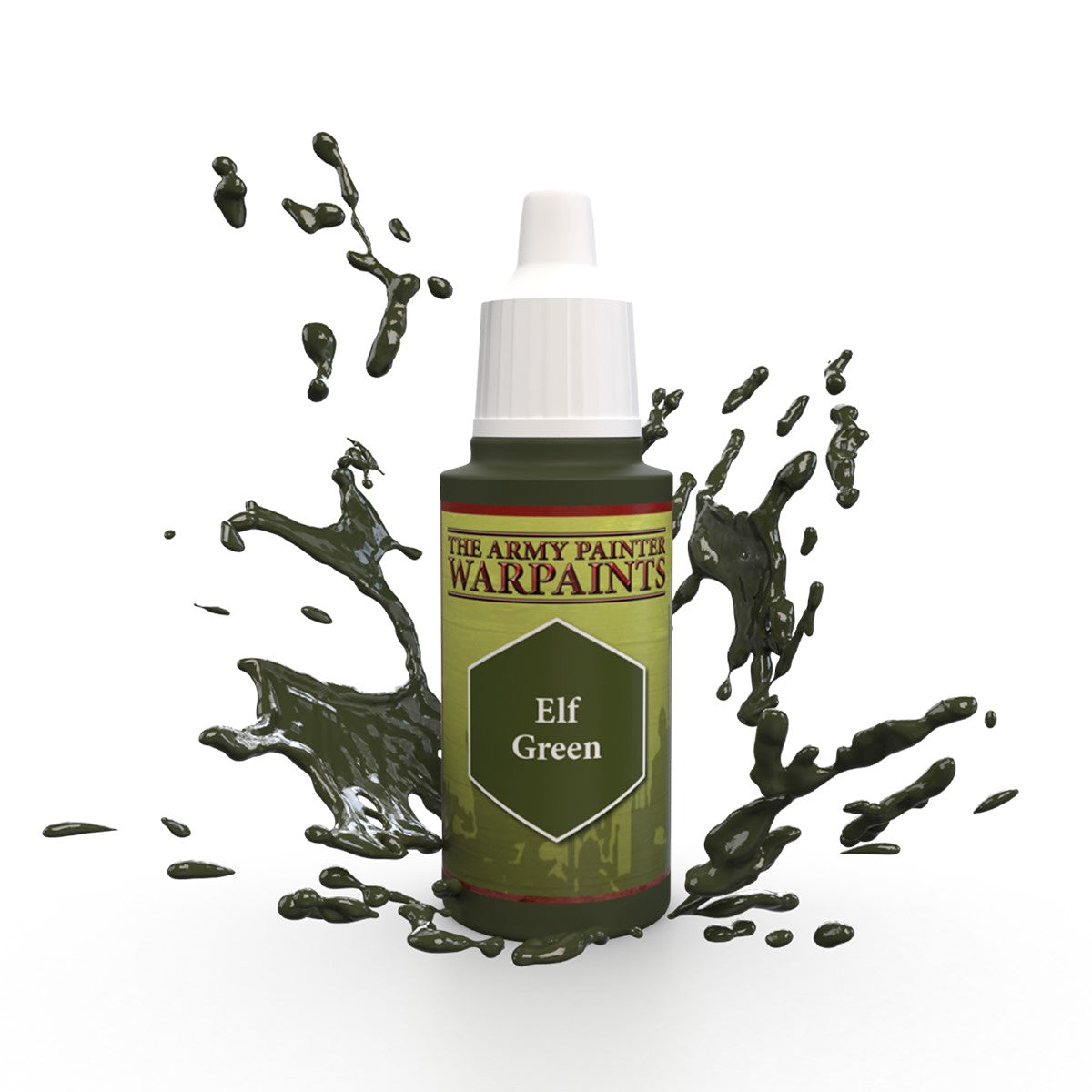 Army Painter - Warpaints - Elf Green Acrylic Paint 18ml