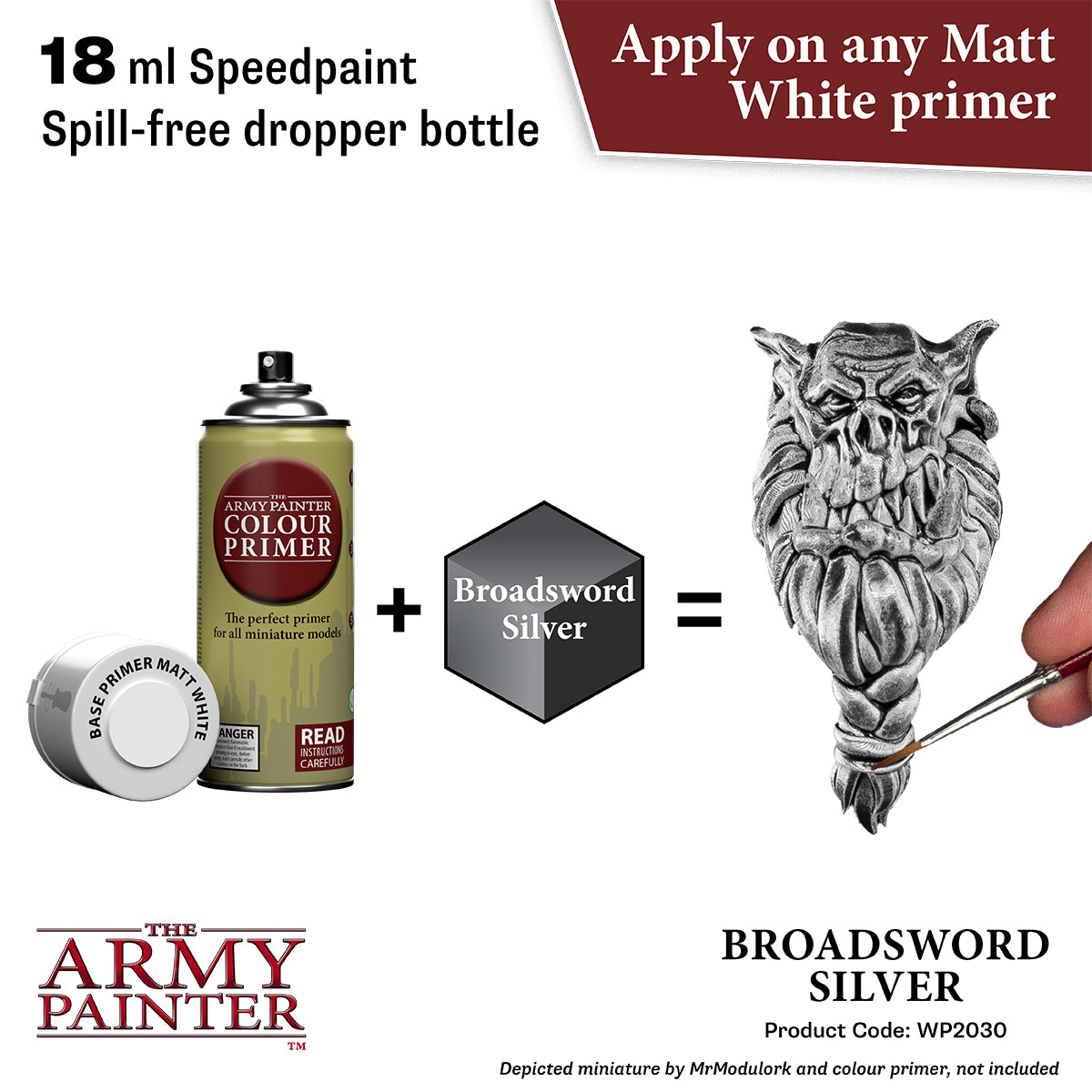 Army Painter - Speedpaint 2.0 - Broadsword Silver 18ml