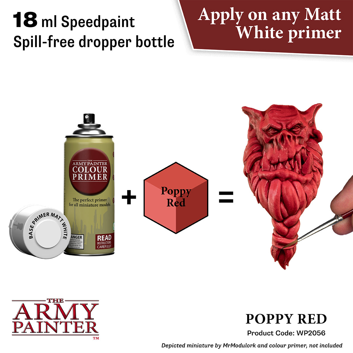 Army Painter - Speedpaint 2.0 - Poppy Red 18ml