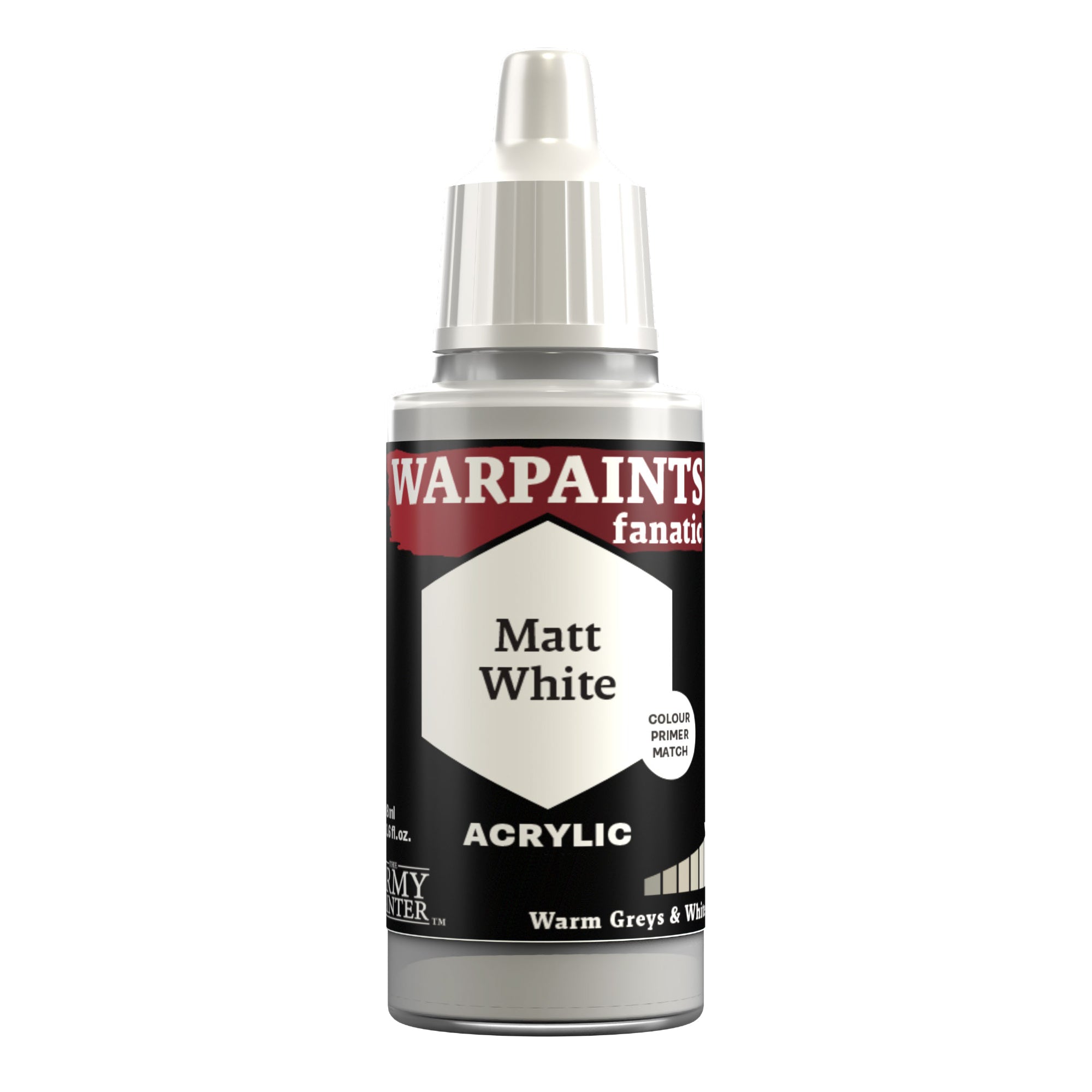 Army Painter - Warpaints Fanatic - Matt White 18ml