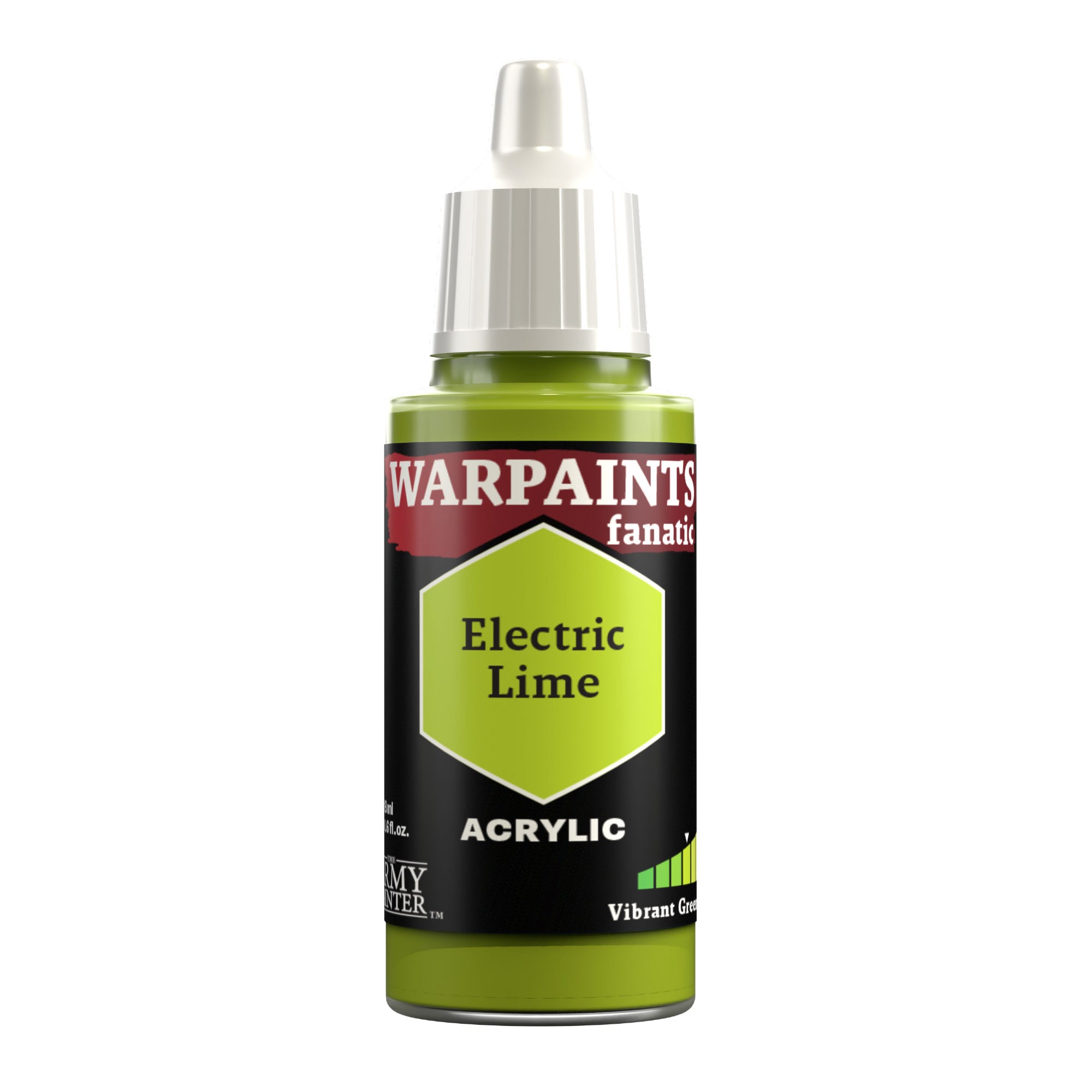 Army Painter - Warpaints Fanatic - Electric Lime 18ml