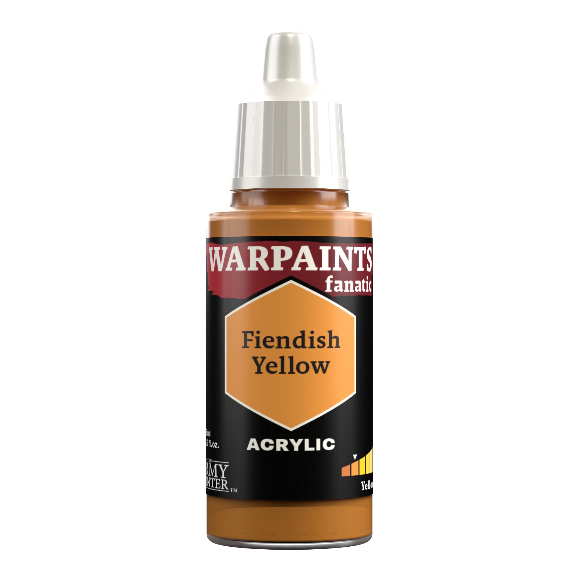 Army Painter - Warpaints Fanatic - Fiendish Yellow 18ml