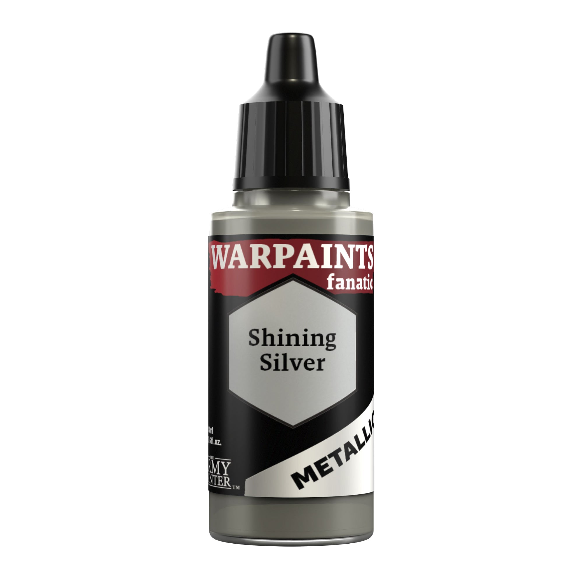 Army Painter - Warpaints Fanatic - Metallic - Shining Silver 18ml