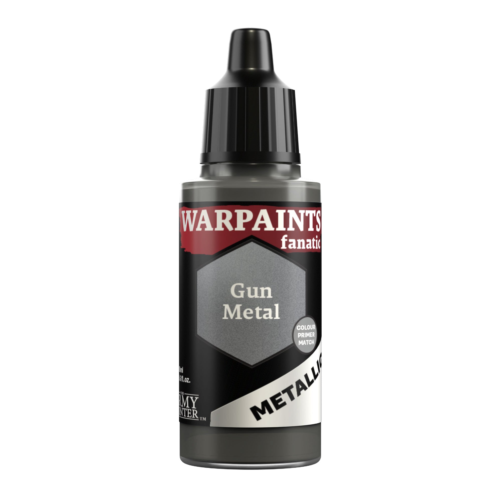 Army Painter - Warpaints Fanatic - Metallic - Gun Metal 18ml