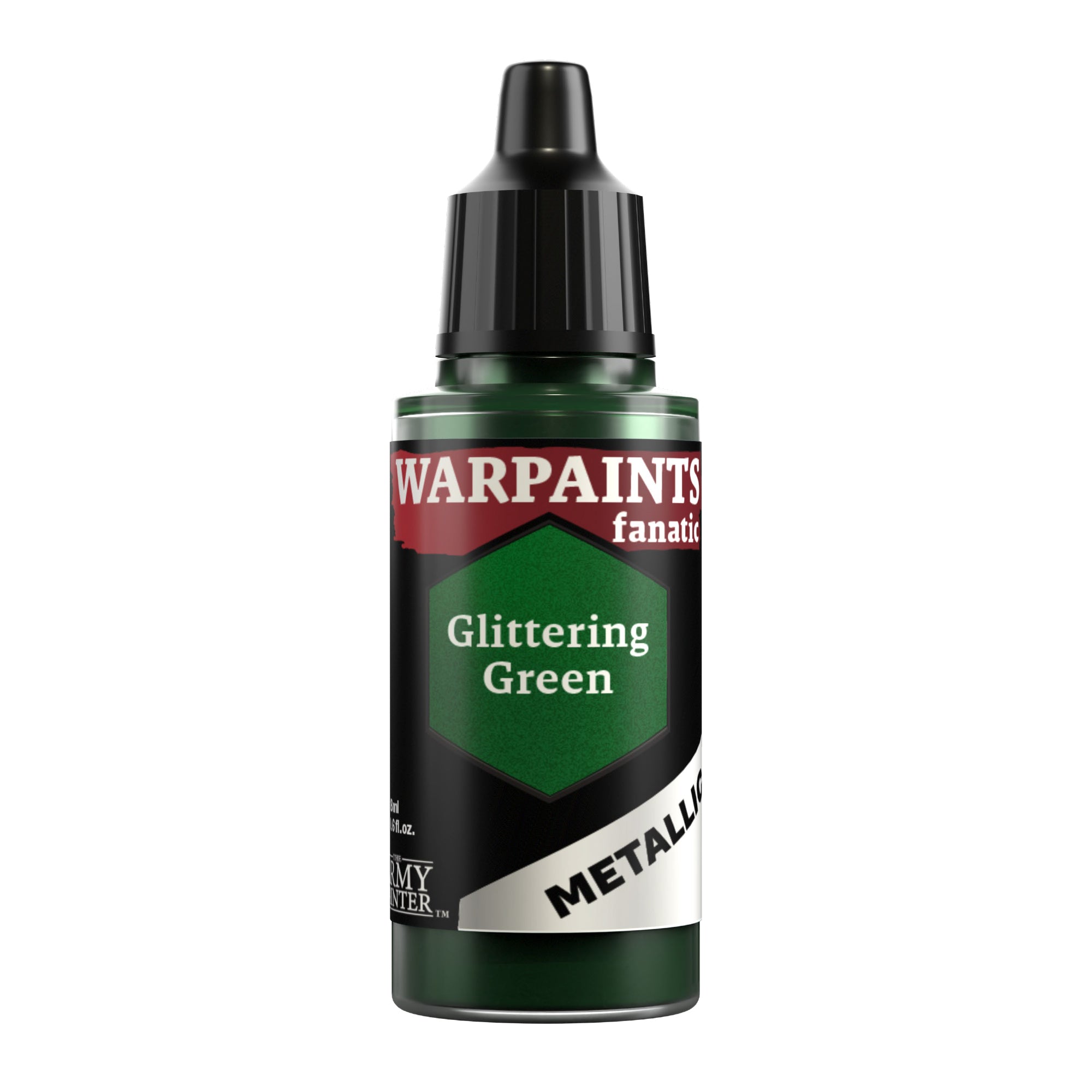 Army Painter - Warpaints Fanatic - Metallic - Glittering Green 18ml