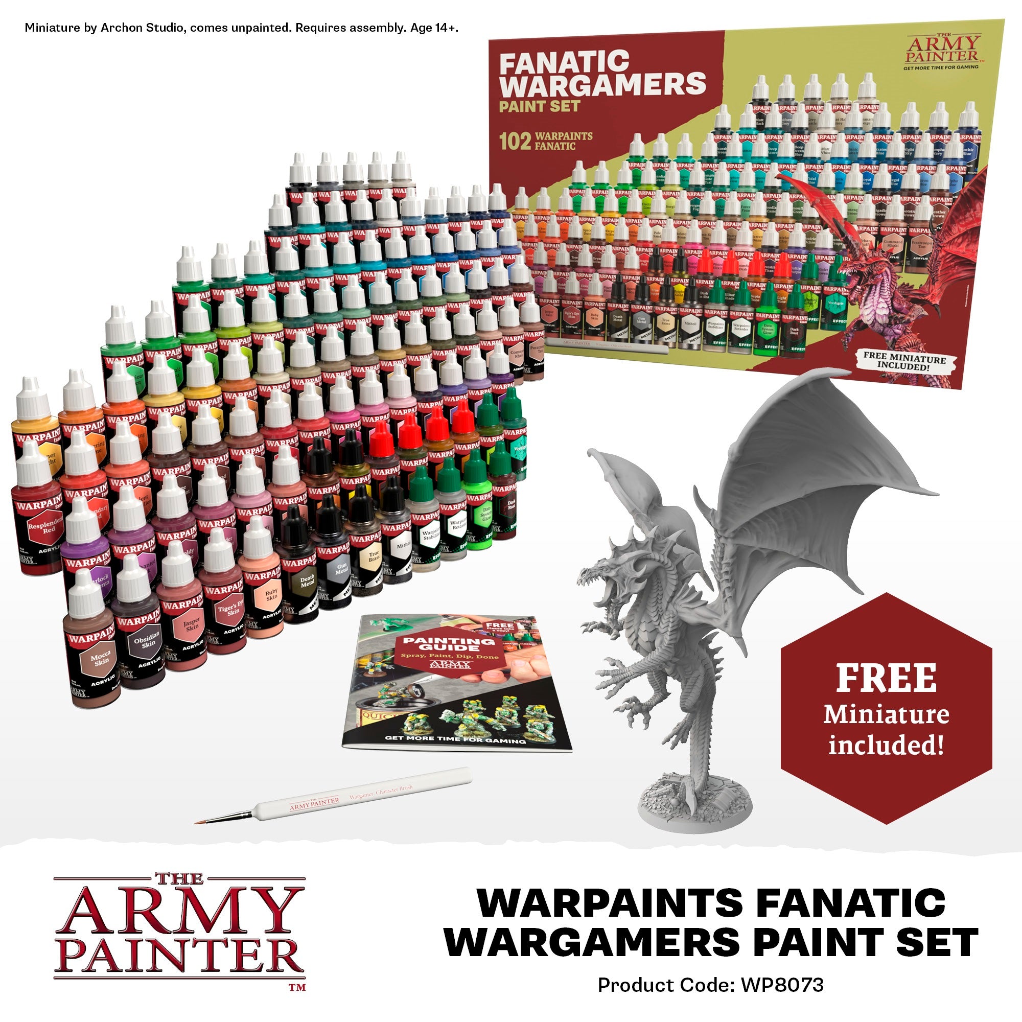 Army Painter - Warpaints Fanatic - Wargamers Paint Set
