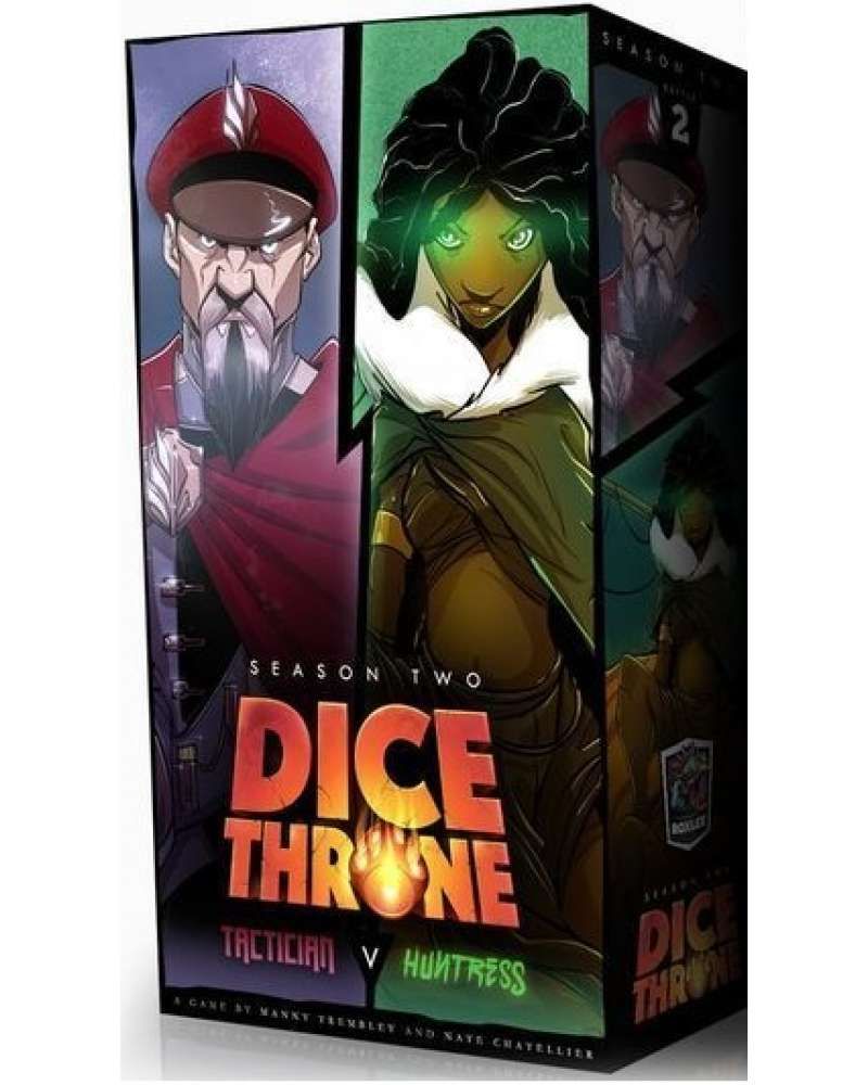 Dice Throne Season 2 Battle Box 2 Tactician VS Huntress