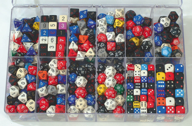 Chessex Large Sampler Opaque Polyhedral