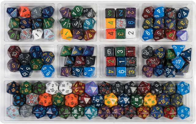 Chessex Speckled Polyhedral Loose Dice Assortment (125 dice)