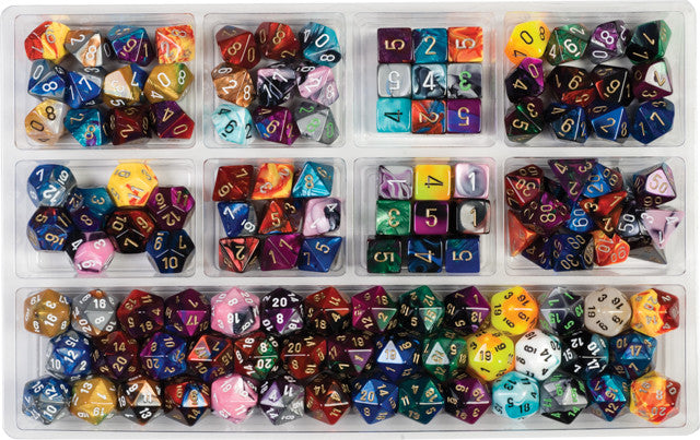 Chessex Gemini Polyhedral Loose Dice Assortment (125 Dice)