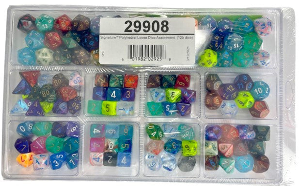 Chessex Signature Polyhedral Loose Dice Assortment  (125 dice)