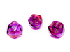 Chessex D20 Dice Gemini Polyhedral Translucent Red-Violet w/gold d20