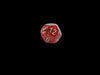 Chessex D12 Dice Scarab Mini-Polyhedral Scarlet/gold d12