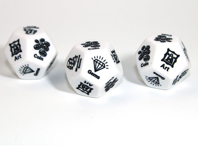 Chessex D12 DiceTreasure d12 (Custom engraved)