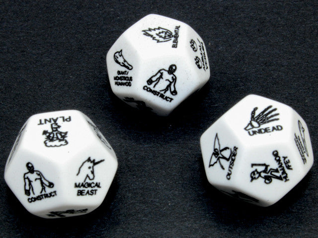 Chessex D12 DiceMonster d12 (Custom engraved)