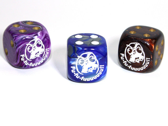 Chessex D6 Dice F-U-U-U-U-U d6 (Custom engraved)
