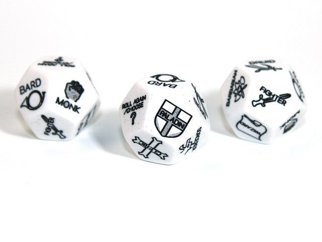 Chessex D12 Dice5th Edition Class d12 (Custom engraved)