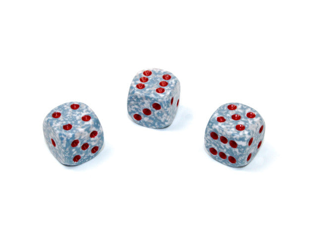 Chessex D6 Dice Speckled 12mm w/pips Air d6