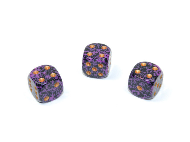 Chessex D6 Dice Speckled 12mm w/pips Hurricane d6