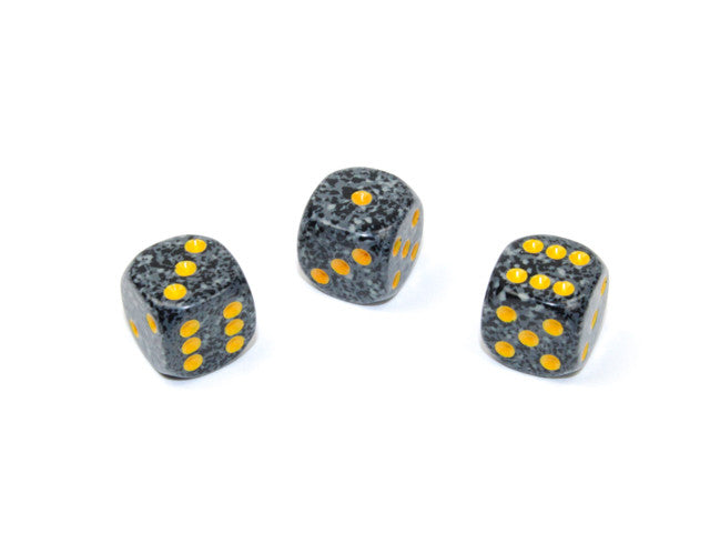 Chessex D6 Dice Speckled 12mm w/pips Urban Camo d6