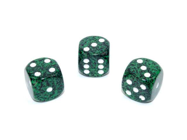 Chessex D6 Dice Speckled 16mm w/pips Recon d6