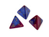 Chessex D4 Dice Gemini Polyhedral Blue-Purple/gold d4