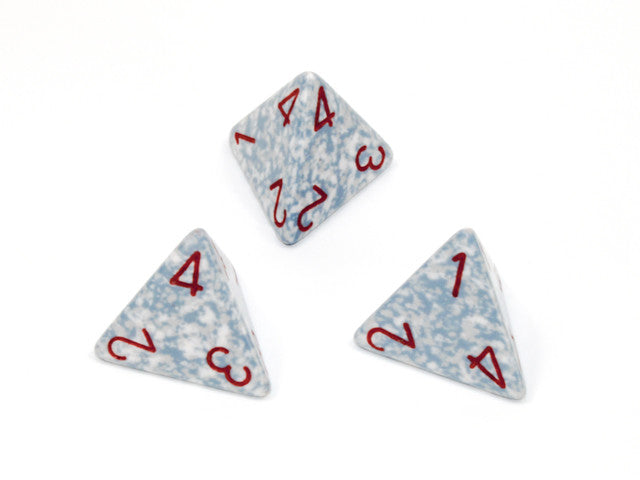 Chessex D4 Dice Speckled Polyhedral Air d4
