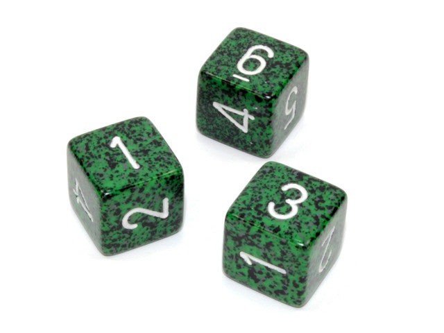 Chessex D6 Dice Speckled Polyhedral Recon d6