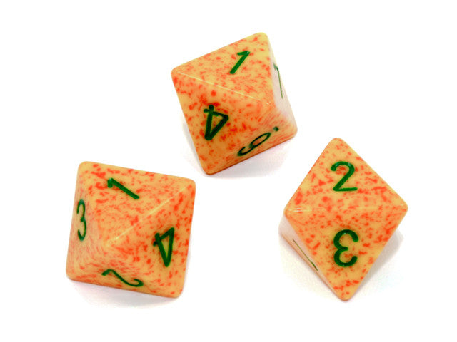 Chessex D8 Dice Speckled Polyhedral Lotus d8