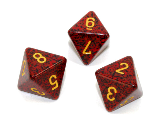 Chessex D8 Dice Speckled Polyhedral Mercury d8