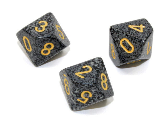 Chessex D10 Dice Speckled Polyhedral Urban Camo d10
