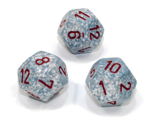 Chessex D12 Dice Speckled Polyhedral Air d12